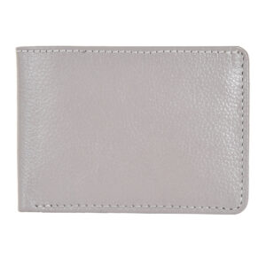 Soft Leather Wallet for Men Gray